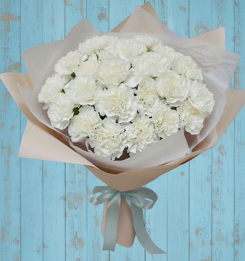 Букет цветов из: Гвоздики в Огуднево