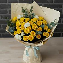 Букет цветов из:  Розы #REPLACE_PRED# Огуднево