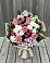 Букет цветов из: Альстромерии, Гвоздики, Розы и Хризантемы в Огуднево