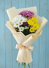 Букет цветов из:  Хризантемы в Огуднево