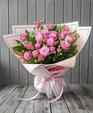Букет Розовый кустик #REPLACE_PRED# Огуднево