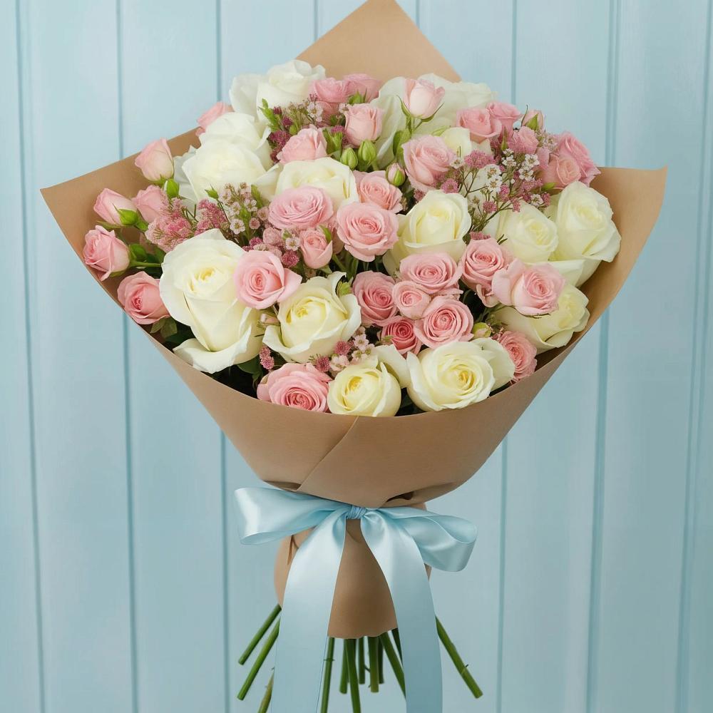 Букет цветов из: Розы в Огуднево