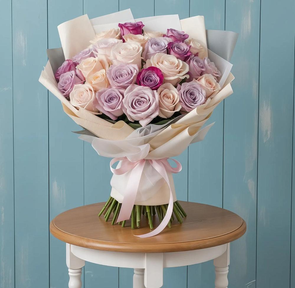 Букет цветов из: Розы в Огуднево