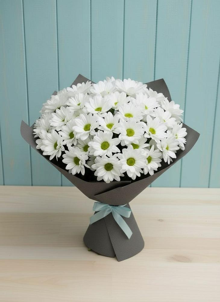 Букет цветов из: Хризантемы в Огуднево