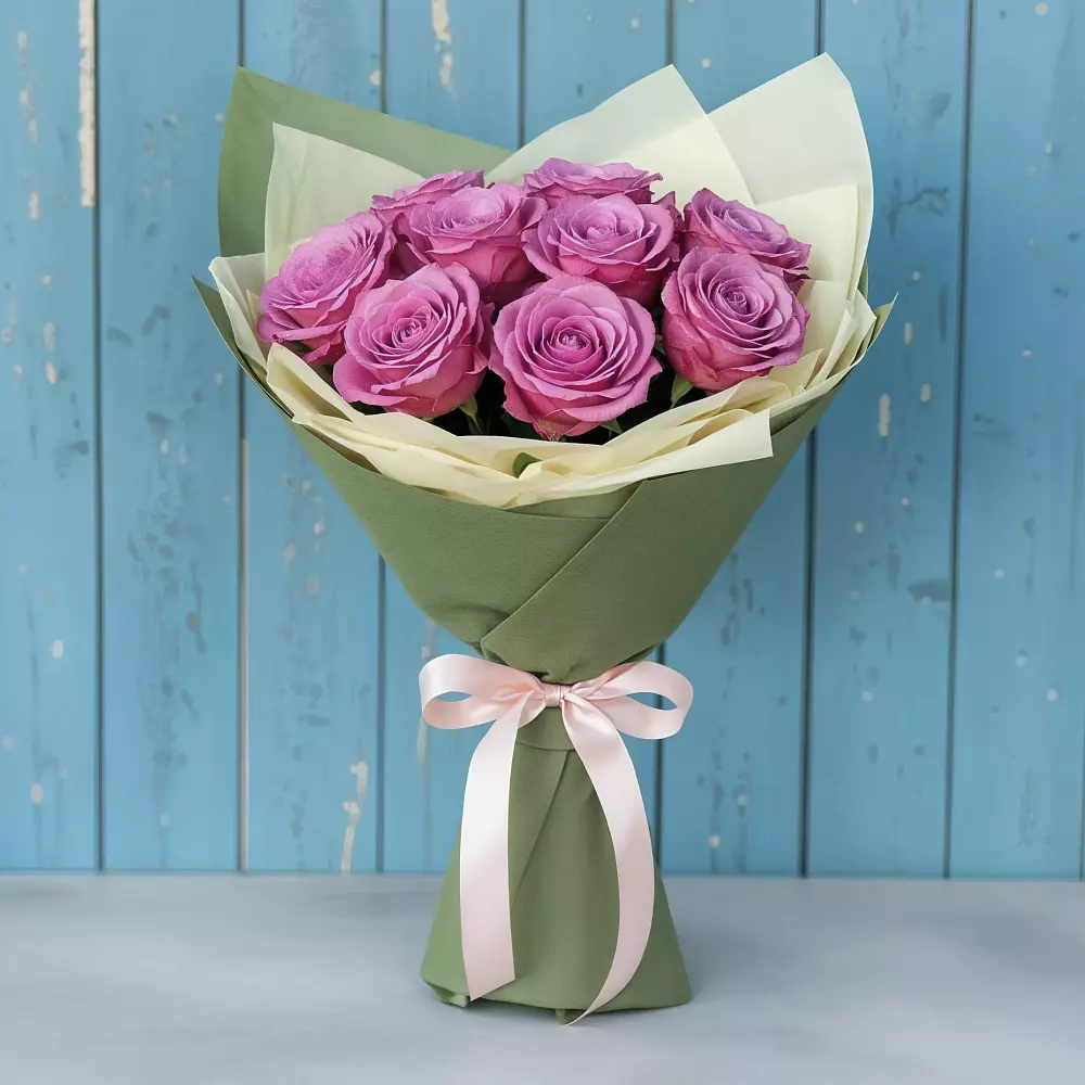 Букет Розы Фёрст Леди в Огуднево