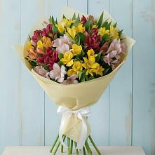 Букет цветов из:  Альстромерии в Огуднево