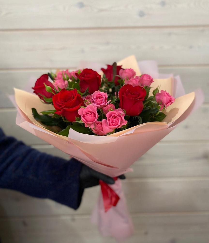 Букет цветов из: Розы в Огуднево