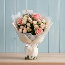 Букет цветов из:  Розы в Огуднево