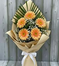 Букет цветов из:  Герберы #REPLACE_PRED# Огуднево
